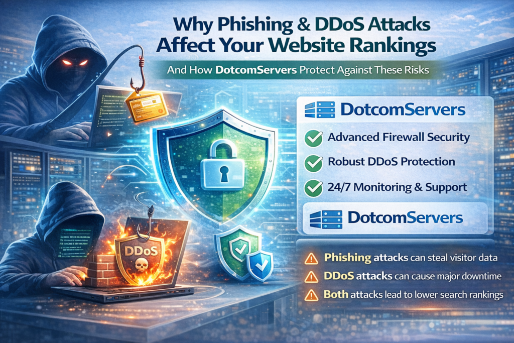 🚨 Why Phishing & DDoS Attacks Affect Your Website Rankings