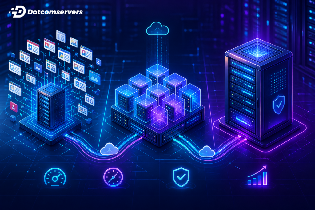 Shared vs VPS vs Dedicated Hosting – Which is Best?